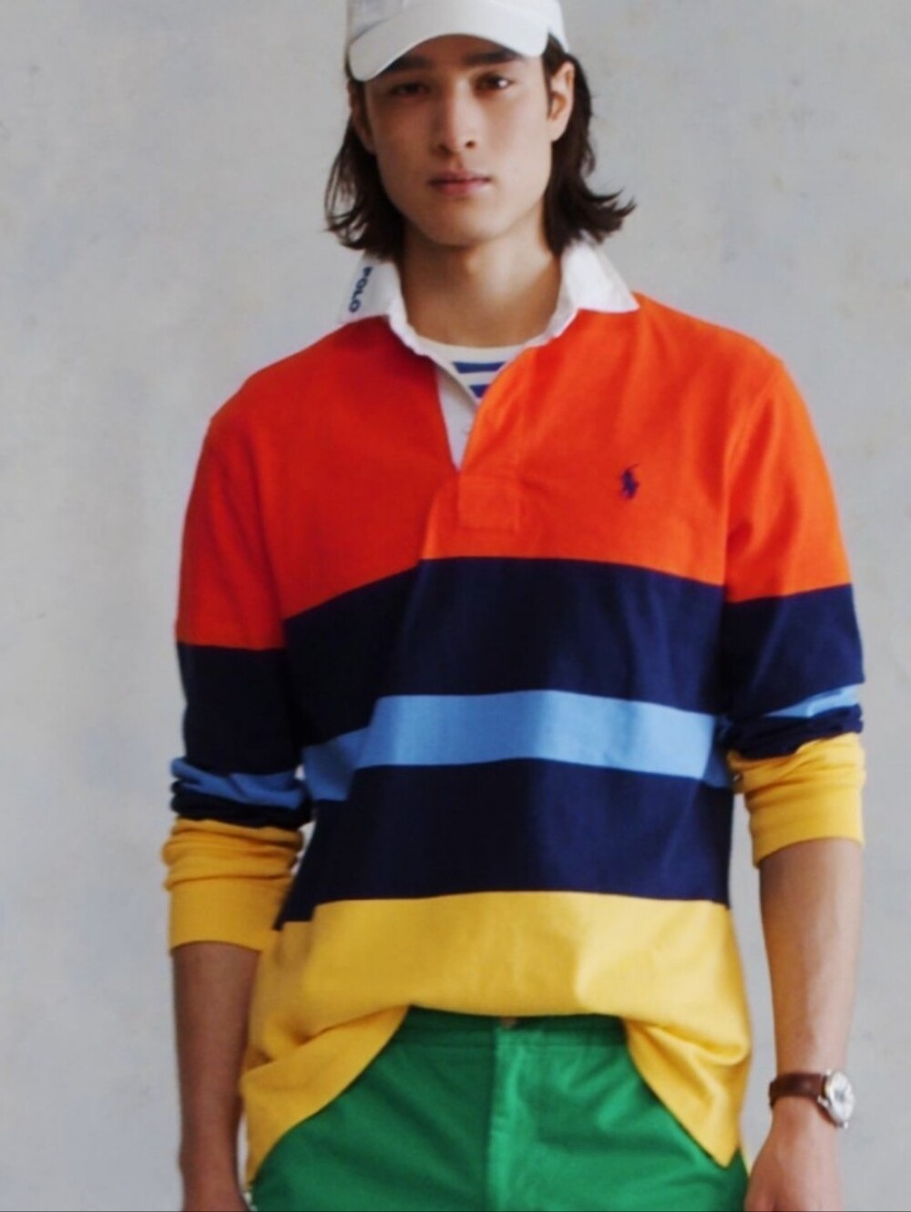 Polo Ralph Lauren The Iconic Rugby Shirt Striped Classic Large